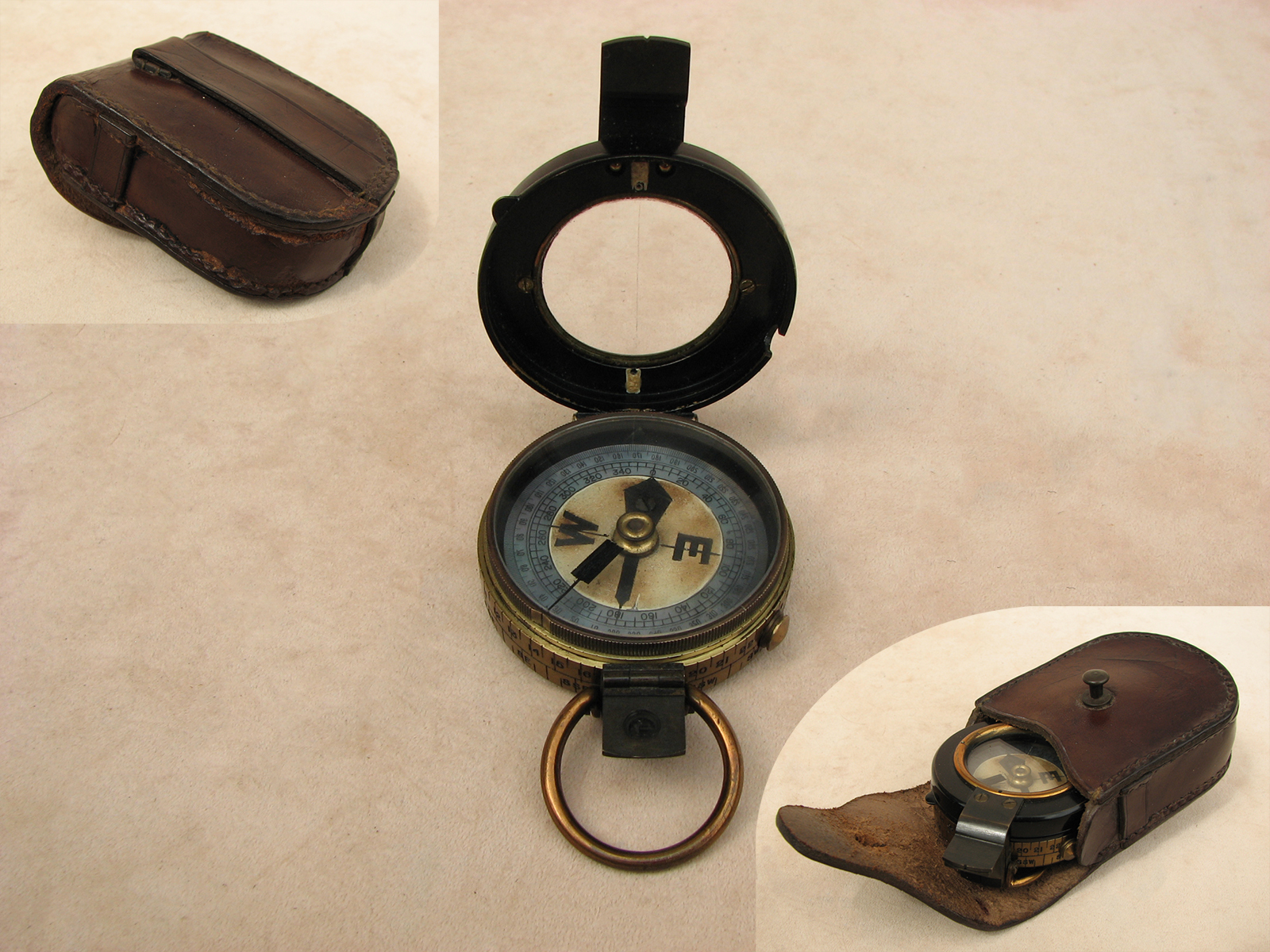 Rare Negretti & Zambra Verner's Pattern MK VI marching compass 